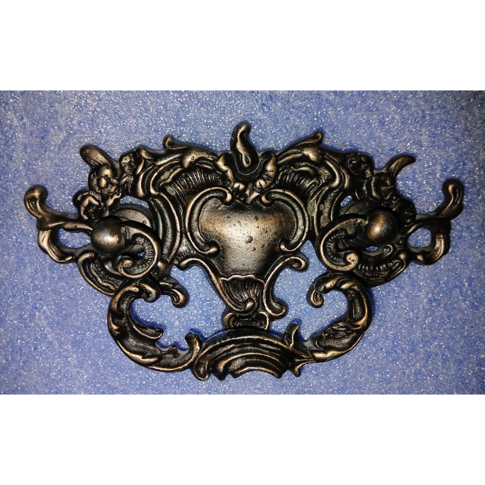 Antique Vintage Bronze Ornate Drawer Pulls, 3" Center-to-Center $ Each